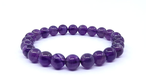 Deep Purple Amethyst Bracelet